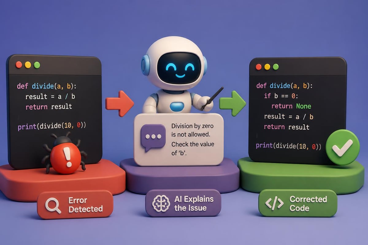 Python debugging with AI