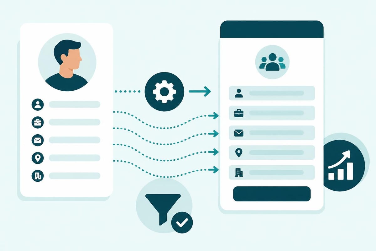LinkedIn Lead Gen Forms process