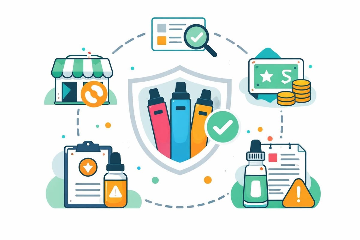 Rechtliche Compliance beim Vape-Kauf