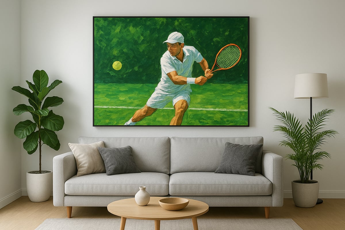 Where to Buy High-Quality Tennis Wall Art in 2025