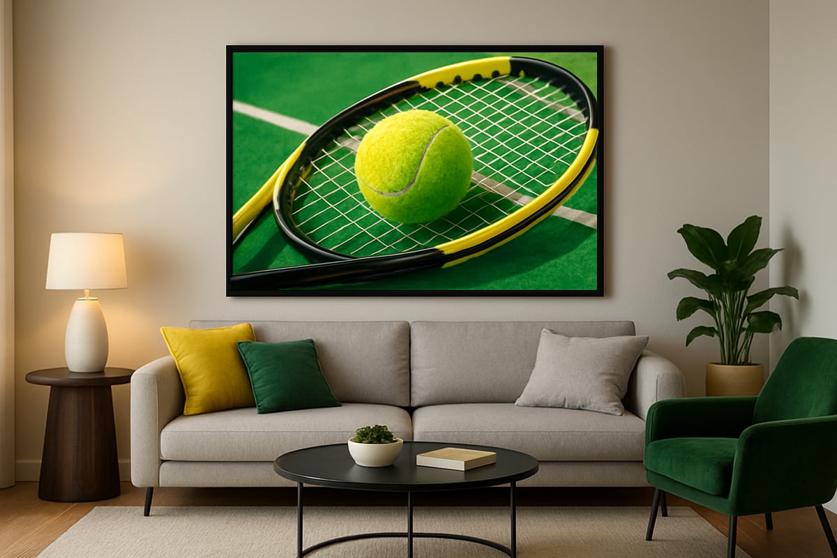 Why Tennis Wall Art is Trending in 2025