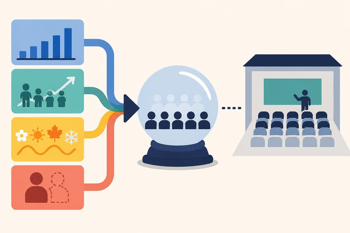 Attendance forecasting model