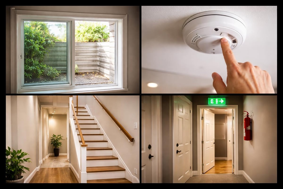 Basement safety features