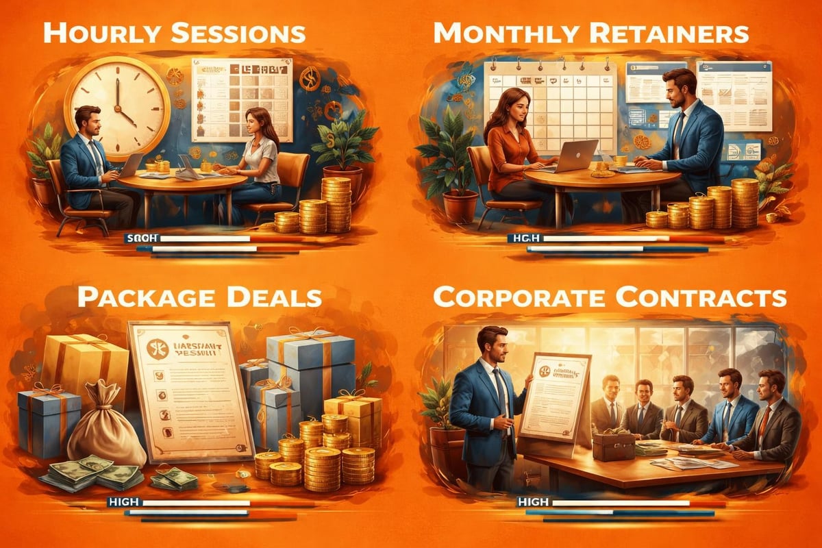 Life coaching pricing structures