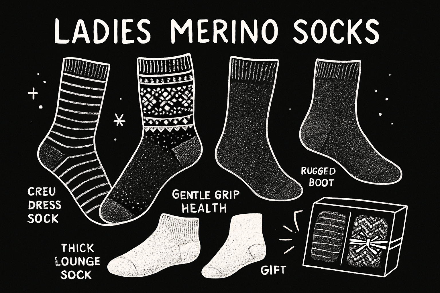 Top Types of Ladies Merino Socks for Every Occasion