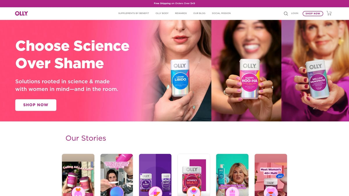 Top 7 Best Vitamins for Women to Boost Health in 2025 - Olly Women’s Multi