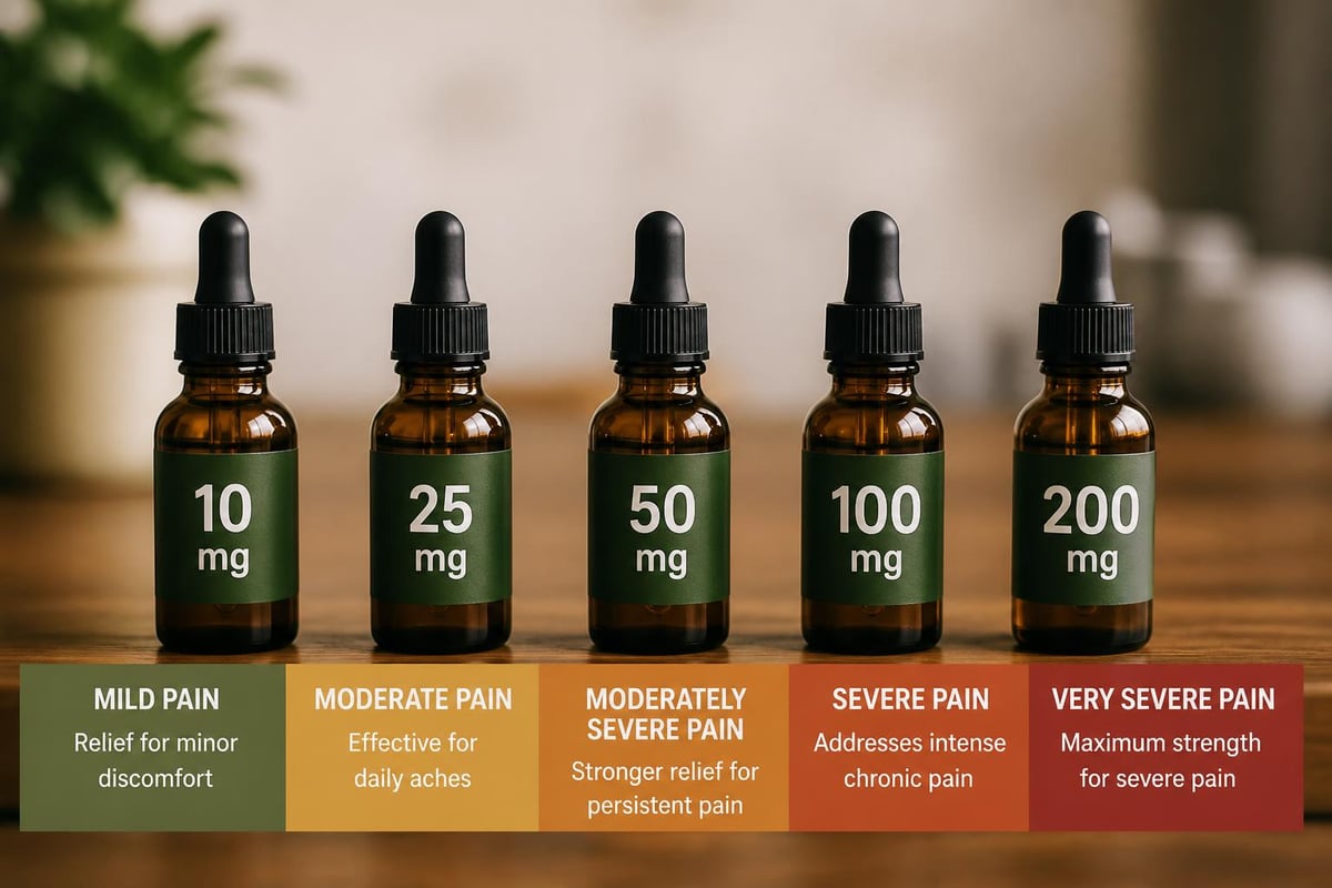CBD potency comparison chart