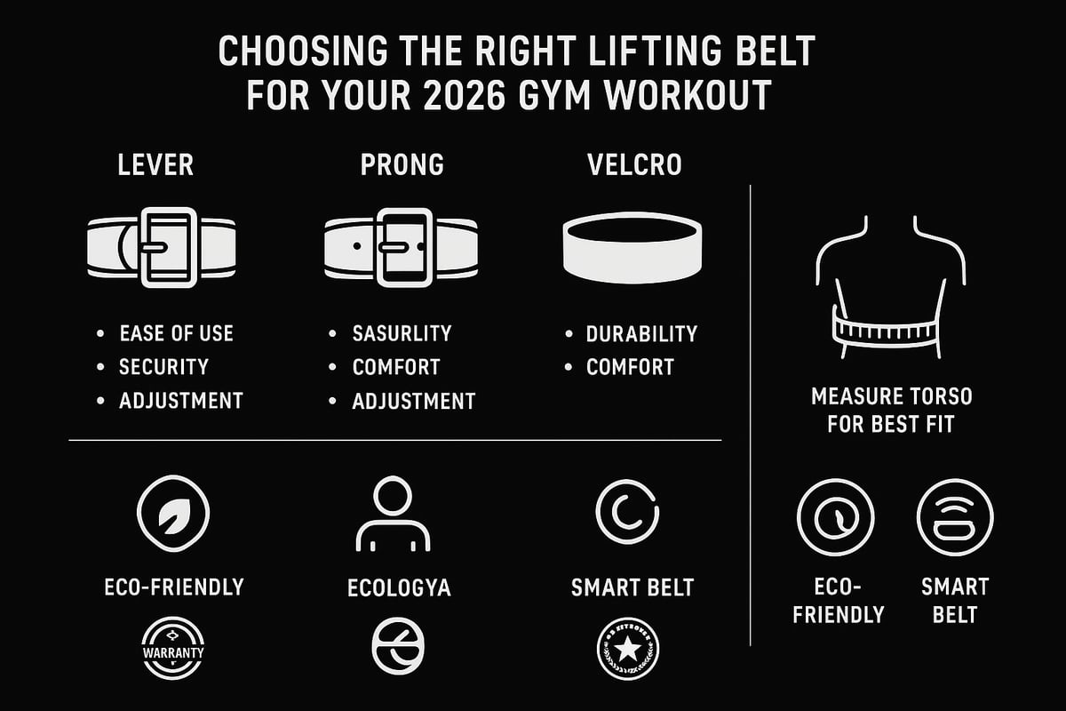 Choosing the Right Lifting Belt for 2026