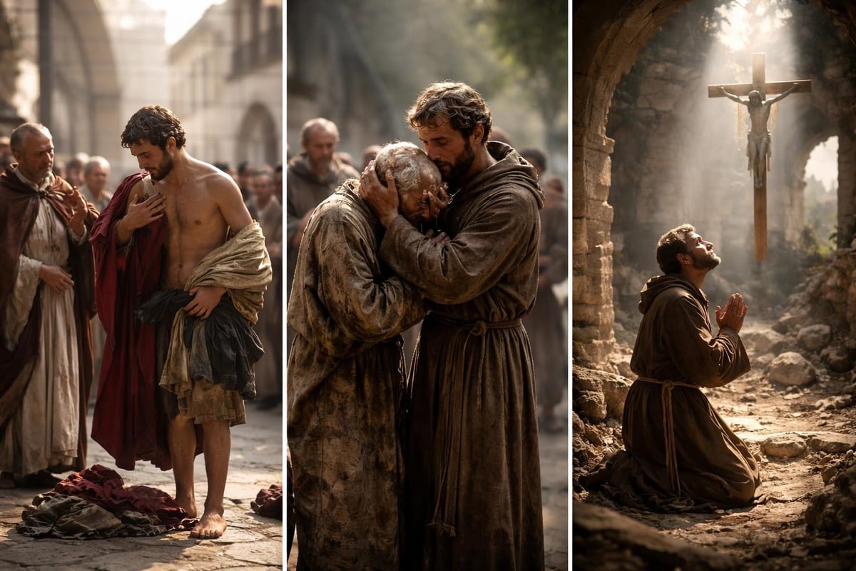 St Francis conversion journey