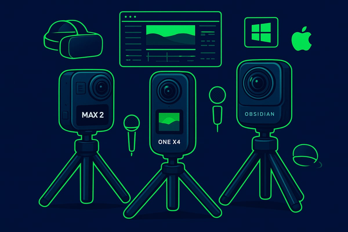 Choisir Son Matériel et Ses Logiciels pour la Vidéo 360