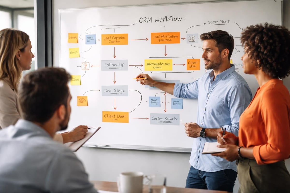 CRM Software Development Services: What You Need to Know Custom CRM workflow design