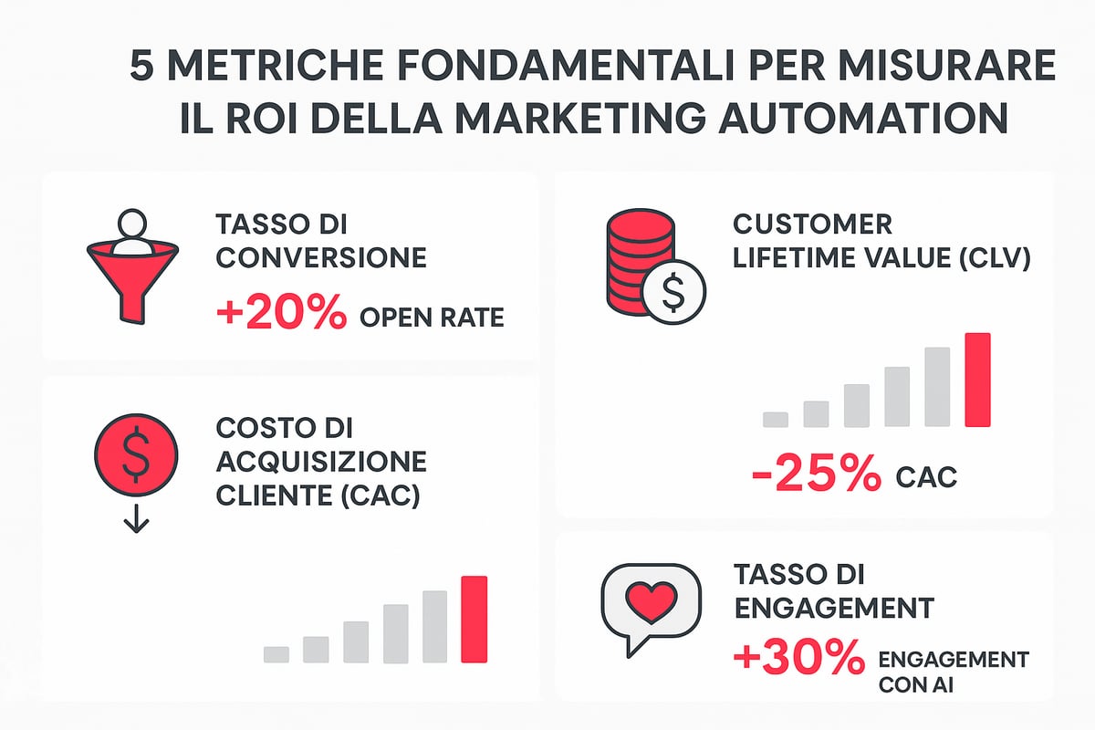 Guida Roi Marketing Automation: Strategie Efficaci 2025 6 Le Metriche Fondamentali per Misurare il ROI della Marketing Automation