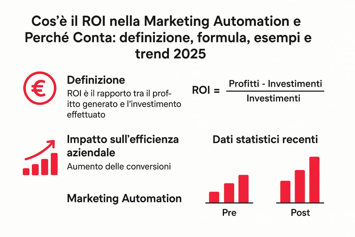 Guida Roi Marketing Automation: Strategie Efficaci 2025 5 Cos’è il ROI nella Marketing Automation e Perché Conta