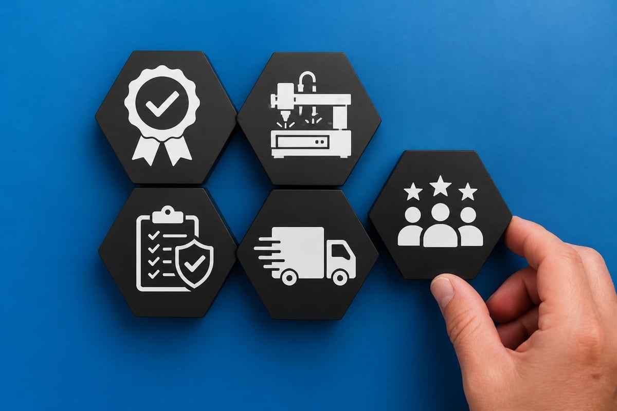 Fabrication company evaluation criteria