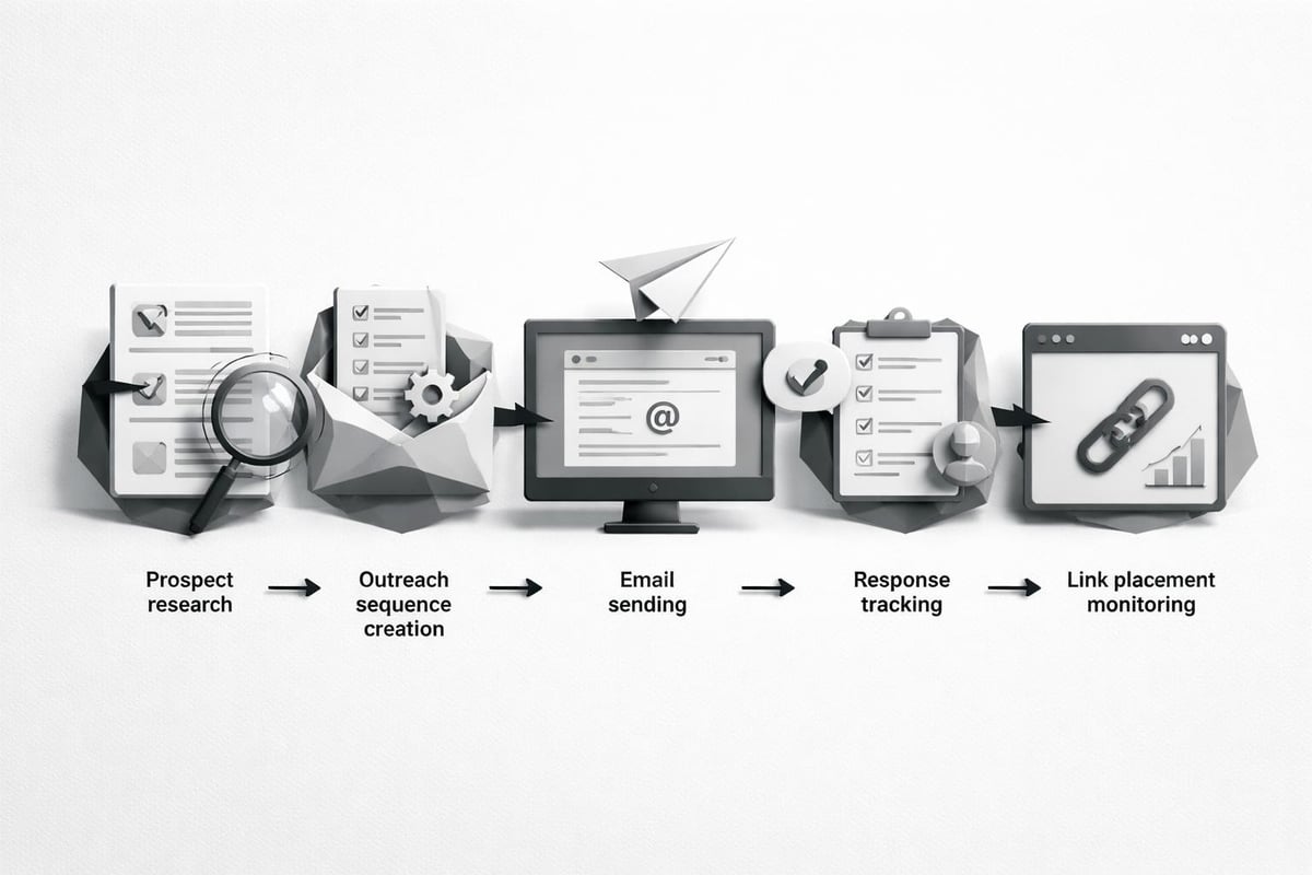 Backlink automation workflow