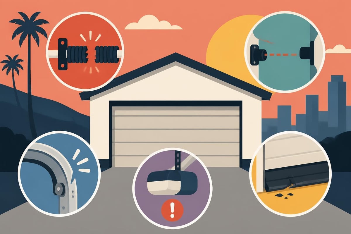 Garage Door Service Los Angeles: 2026 Expert Guide 1 Common Garage Door Issues