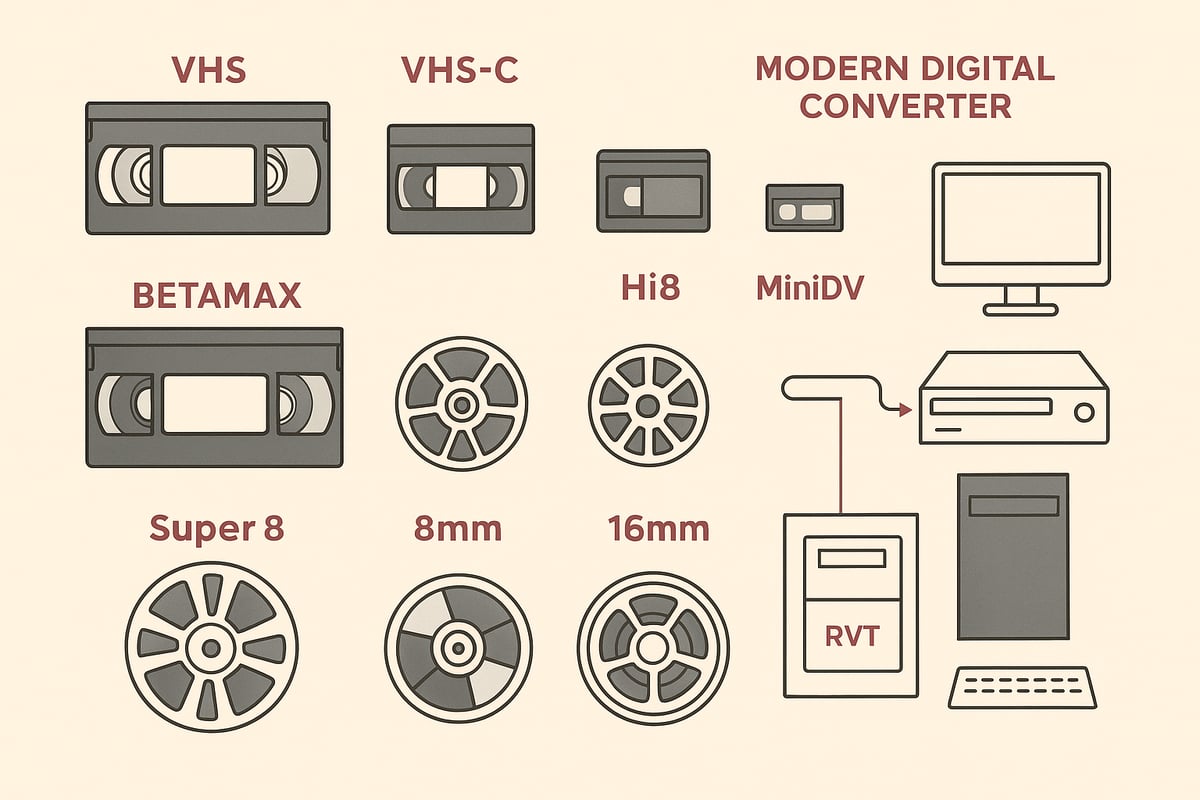 Understanding Video Formats & What You Can Transfer