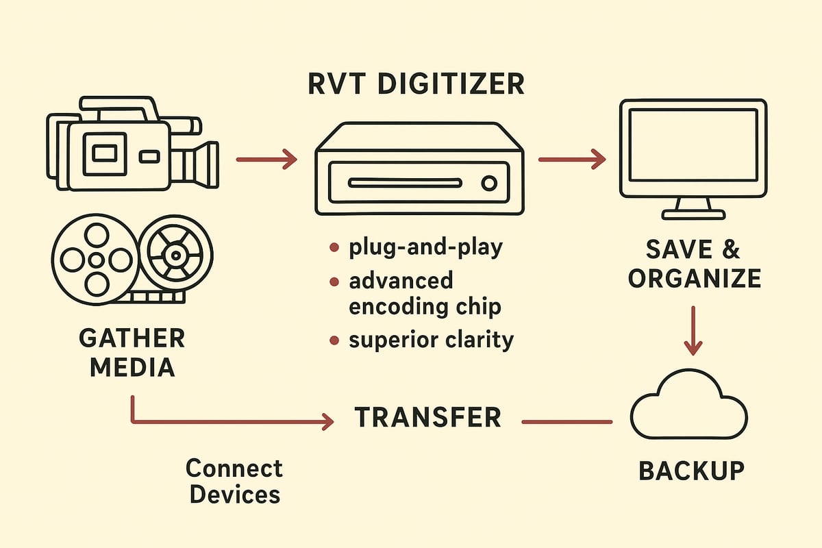 Step-by-Step Guide: How to Transfer Videos to Digital in 2026