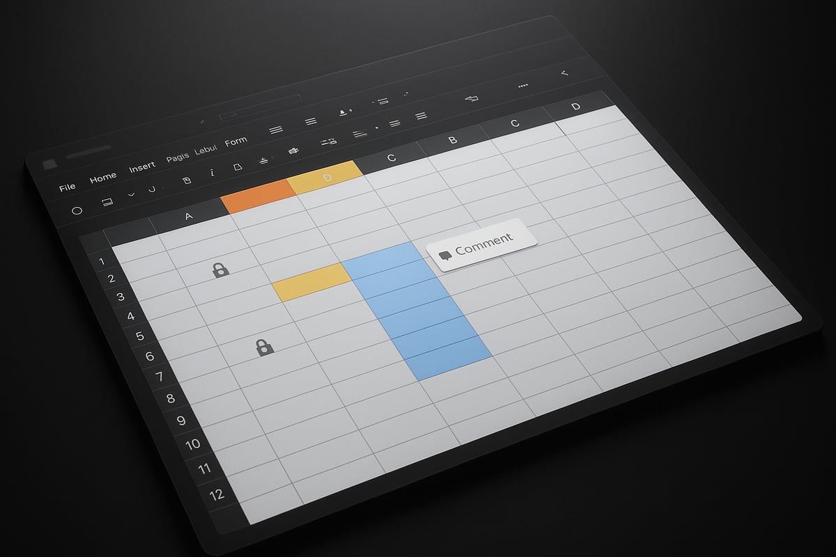 Preparing Your Excel Sheet for Cell Locking