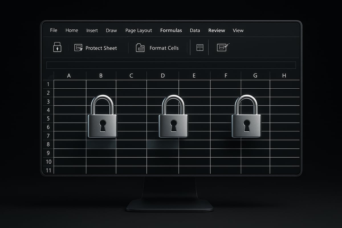 Step-by-Step Guide: How to Lock Cells in Excel (2025)