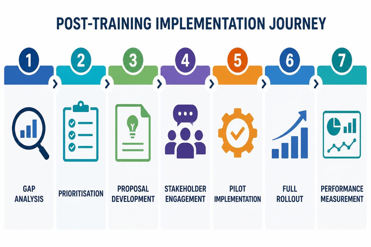 Compliance training implementation roadmap