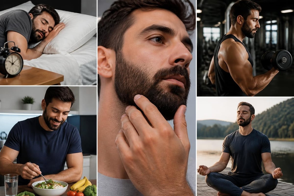 Lifestyle factors for beard growth