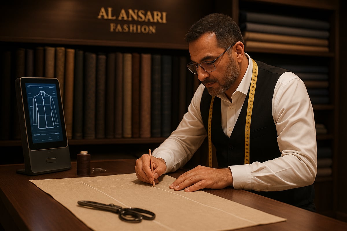 The Evolution of Bespoke Tailoring at Al Ansari Fashion