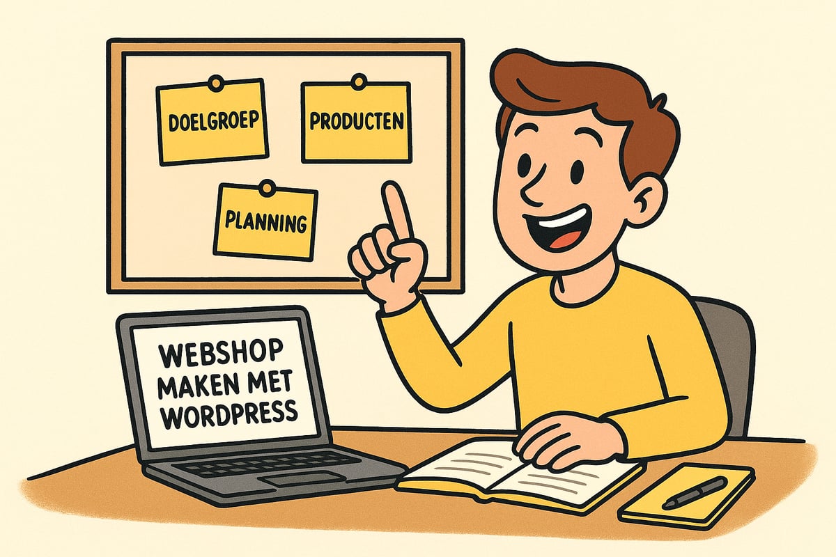Stap 1: Voorbereiding & Planning van je WordPress Webshop