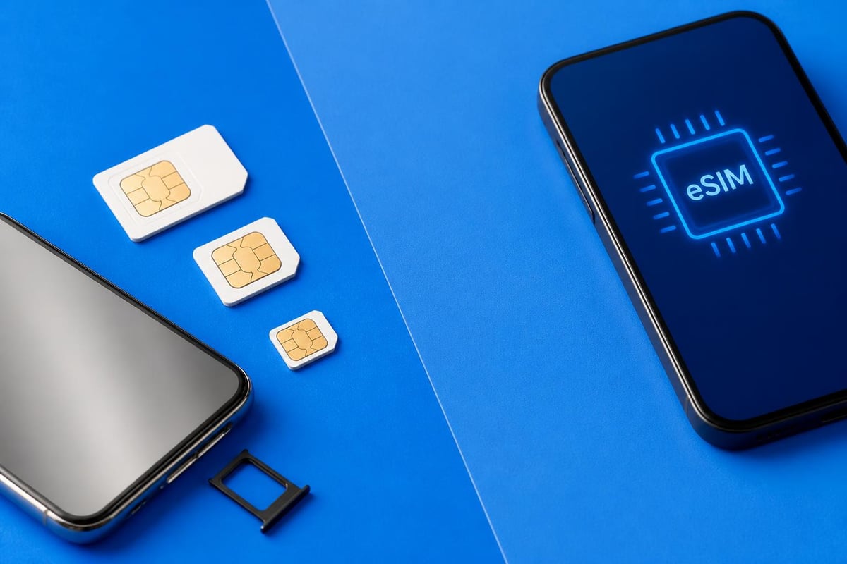 ESIM vs physical SIM comparison