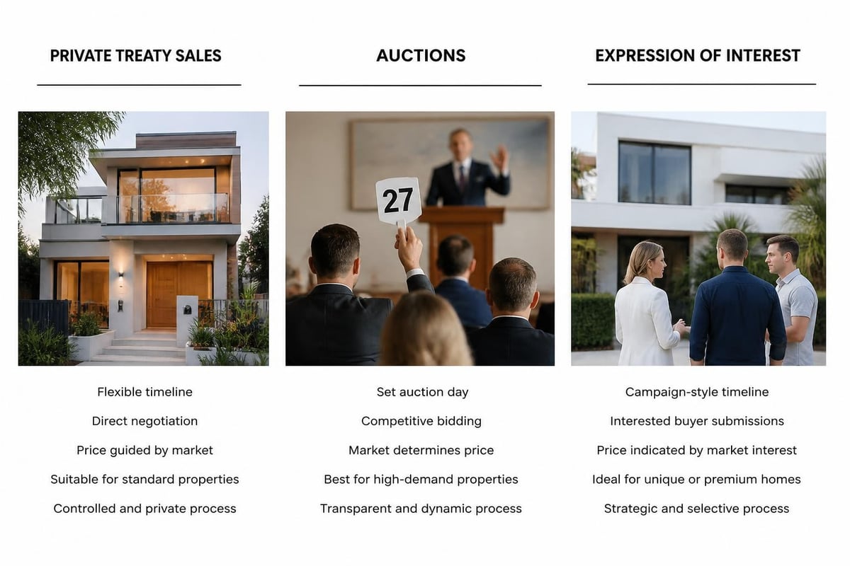 Property purchase methods comparison