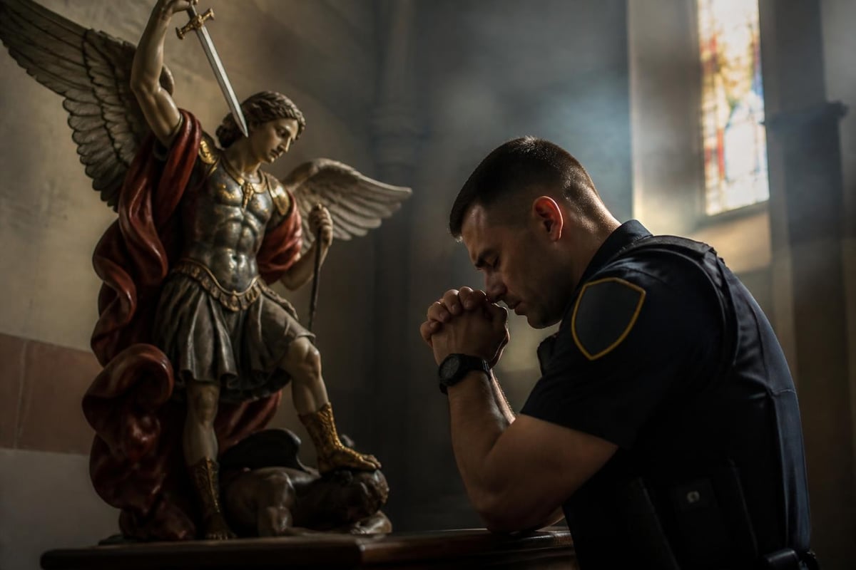 St. Michael's spiritual protection for law enforcement