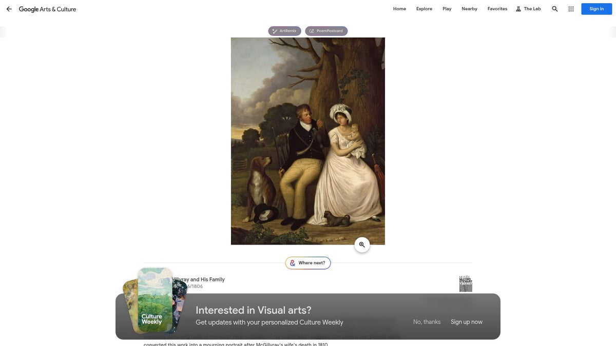 7 Inspiring Family Paintings to Cherish in 2026 - William McGillivray and His Family by William Berczy (1806)