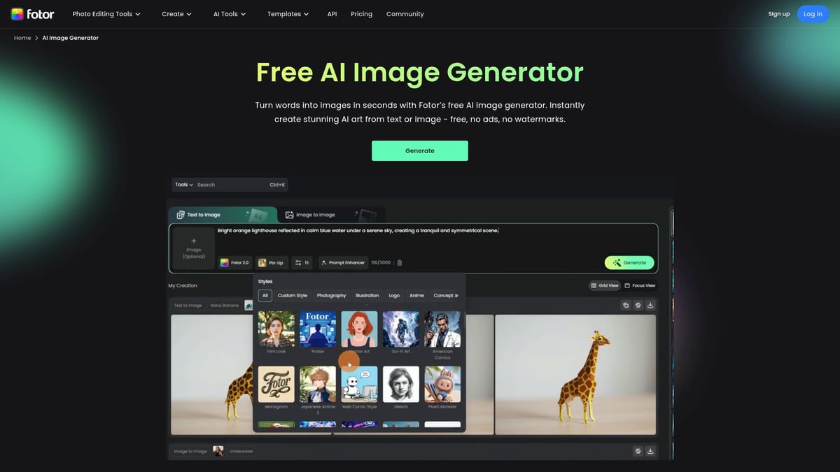 7 Nejlepších Ai Pro Grafiku, Které Musíte Zkusit V 2025 - Fotor AI