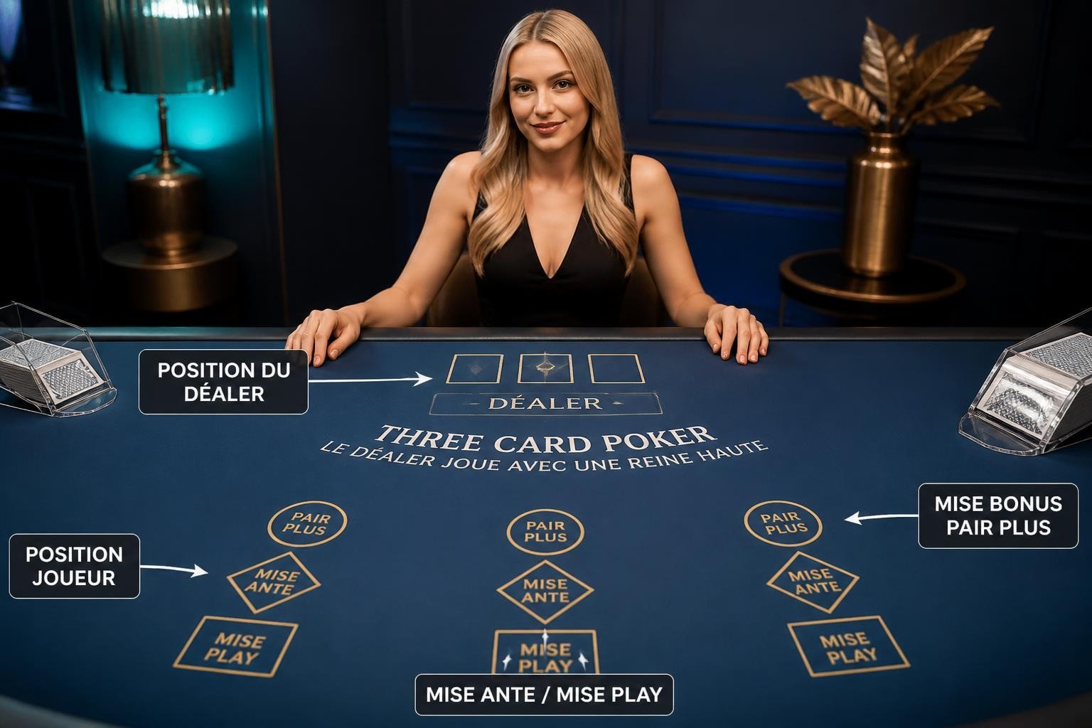 3 Casino : Guide complet des jeux à trois cartes en 2026