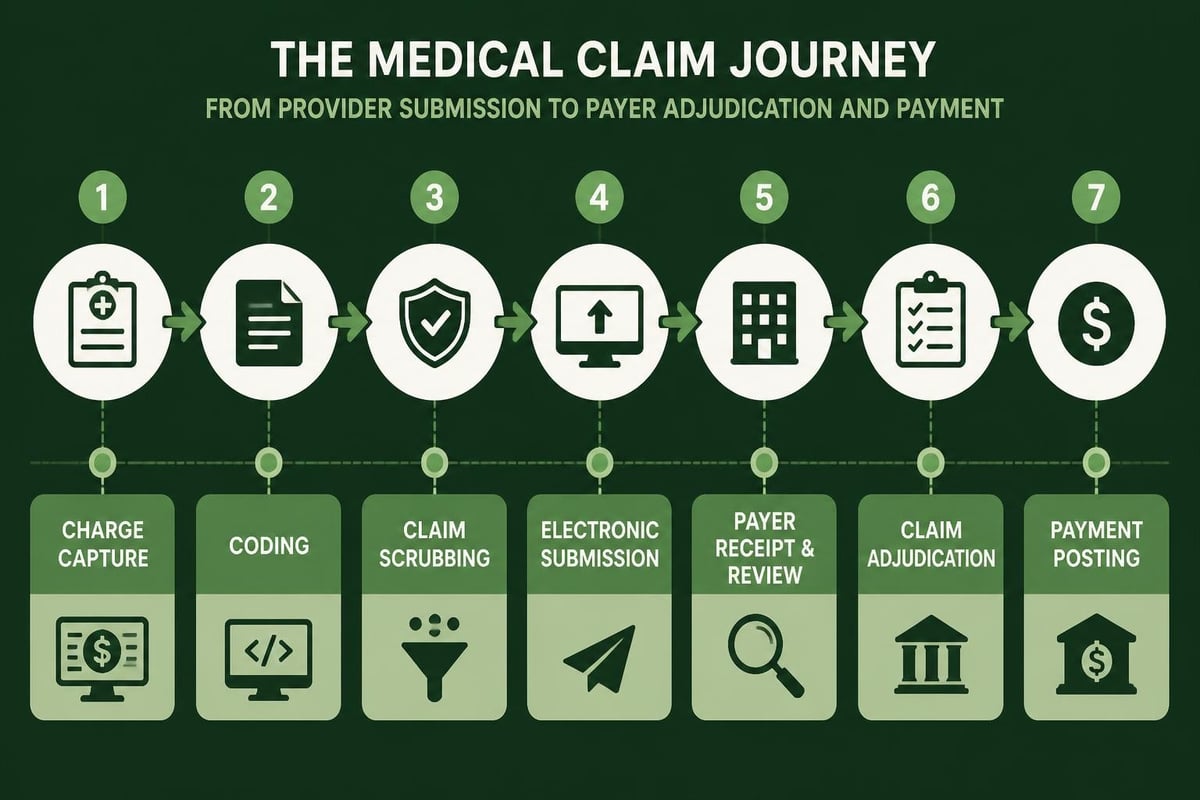 Claims submission workflow