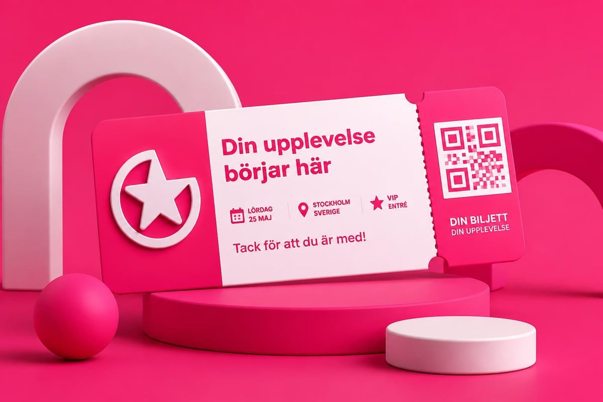 Biljettanpassning Shopify