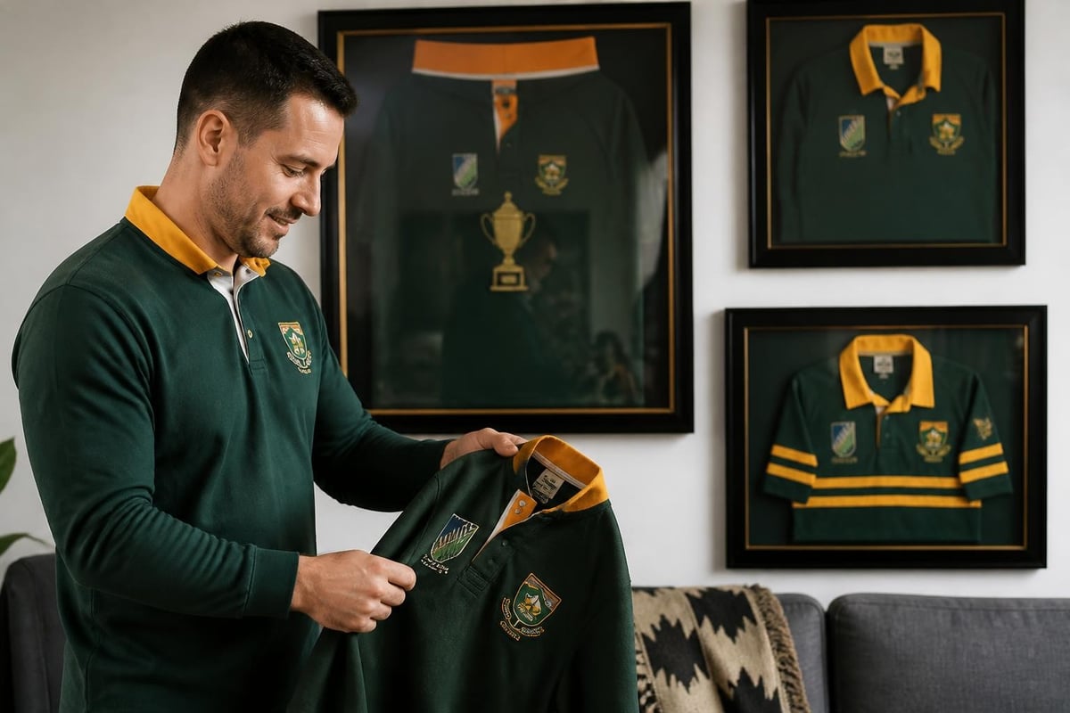 Springboks jersey collecting