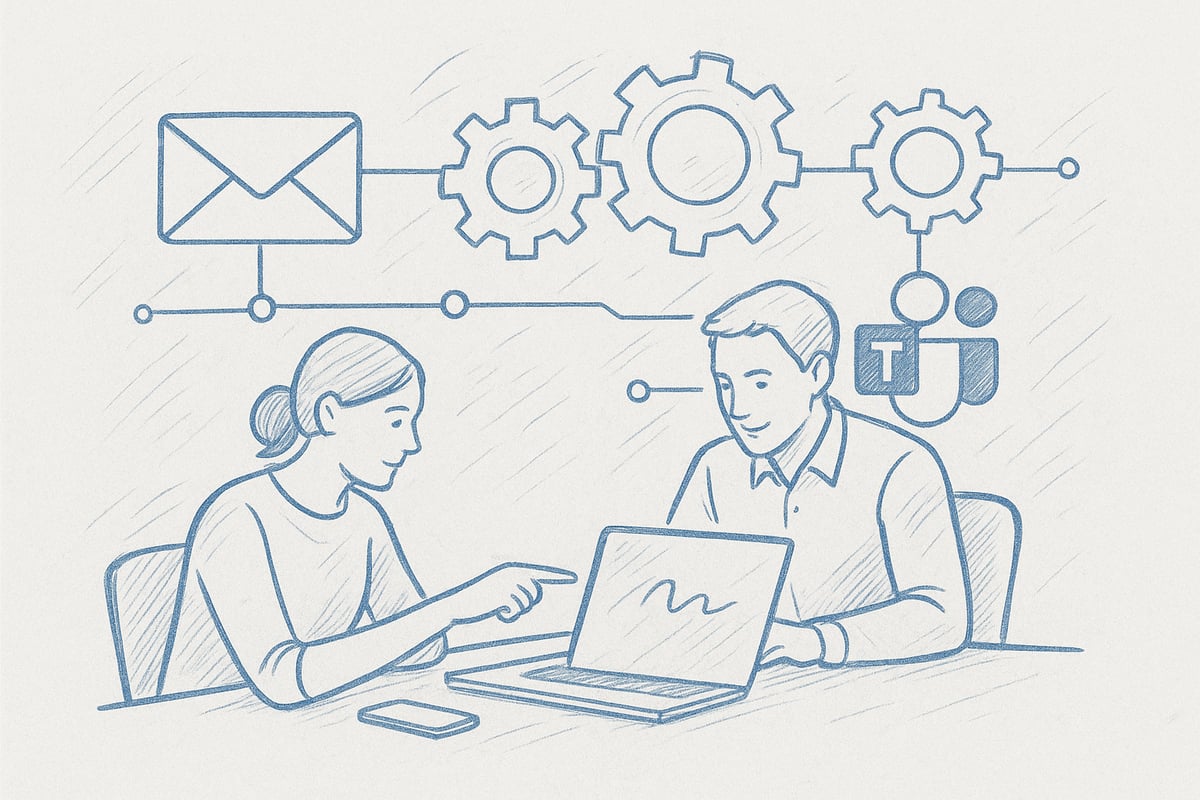 Automatisierung und Workflow-Optimierung in Teams und E-Mail