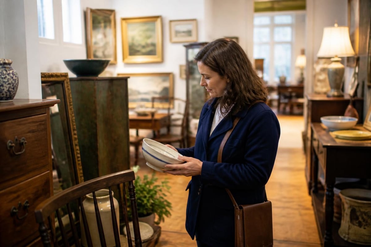 Antique shopping route planning