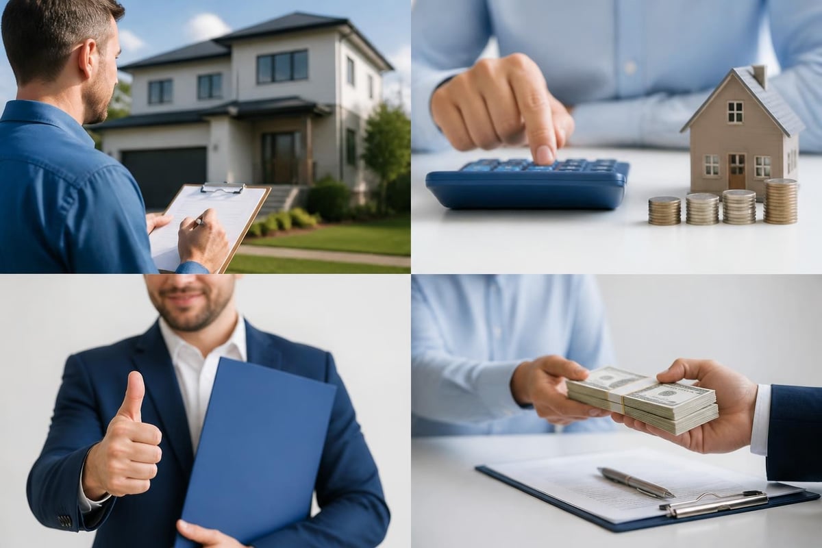 Commercial hard money lending process