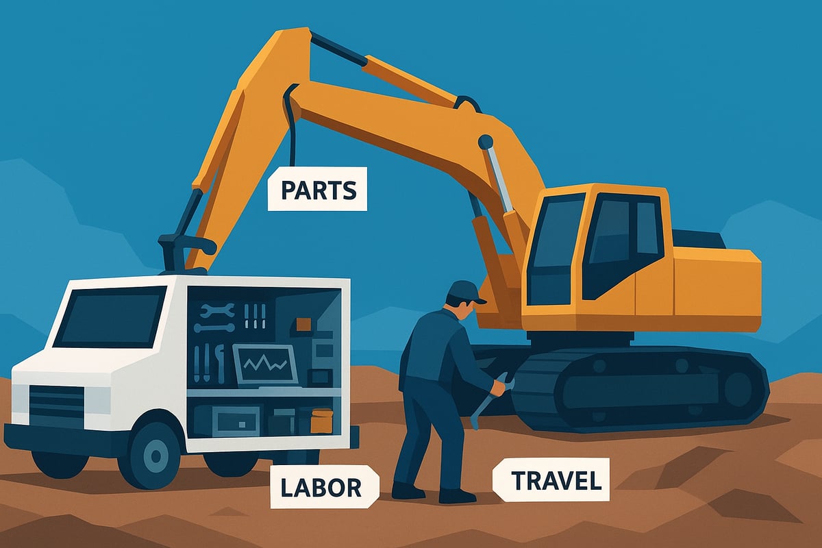 Cost Factors and Pricing for Mobile Heavy Equipment Field Mechanic Services