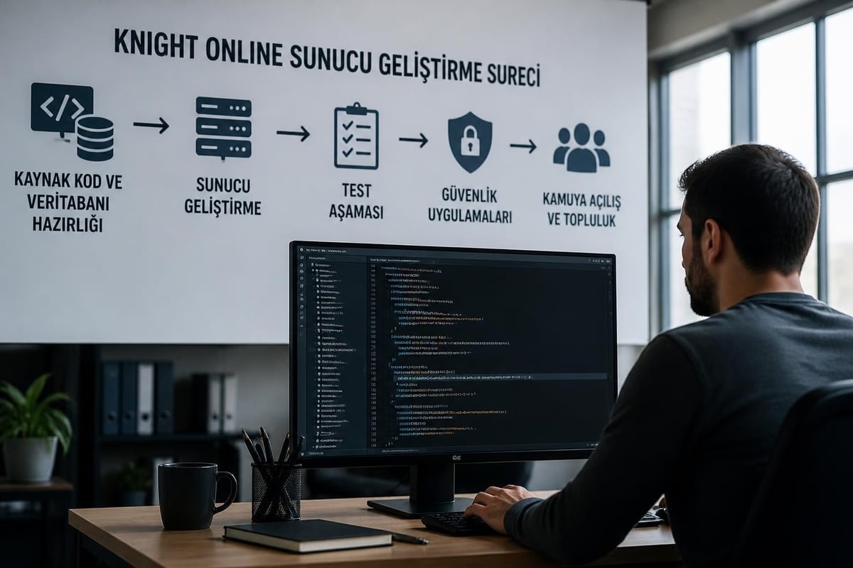 KO sunucu geliştirme süreci