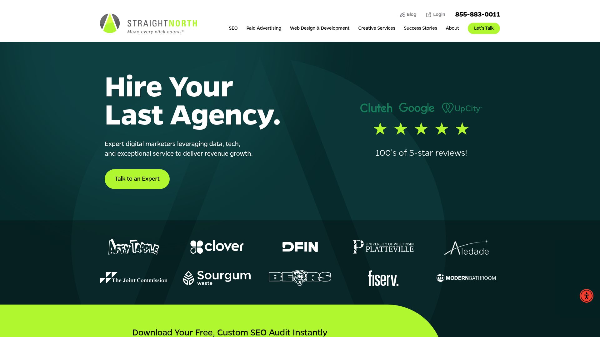 7 Best Small Business SEO Services in 2025 - Straight North