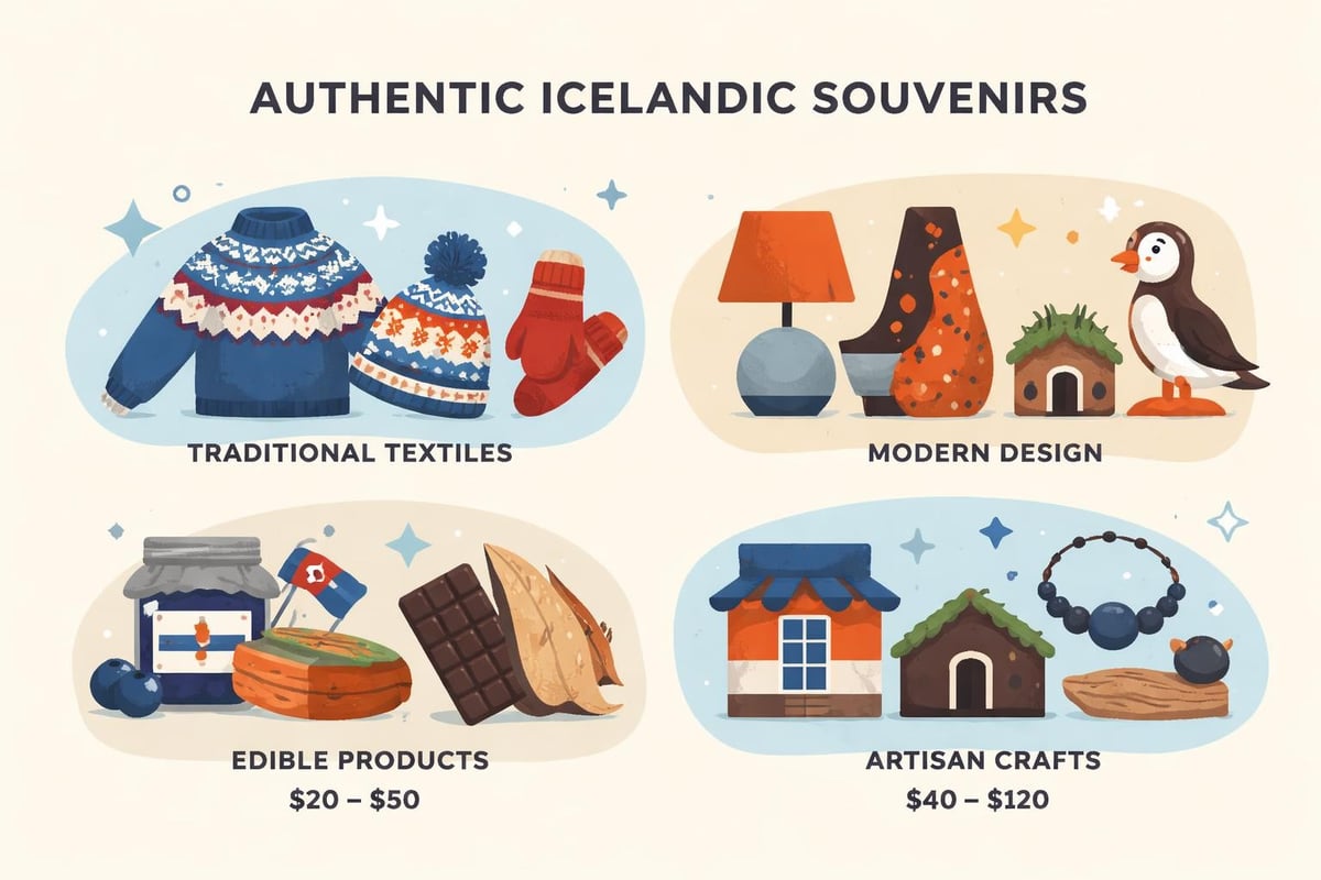 Iceland souvenir categories