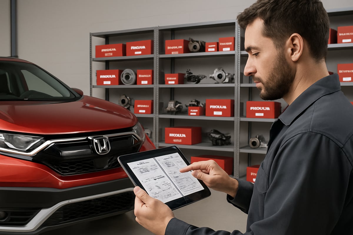 So finden Sie die richtigen Honda Originalteile: Schritt-für-Schritt-Anleitung