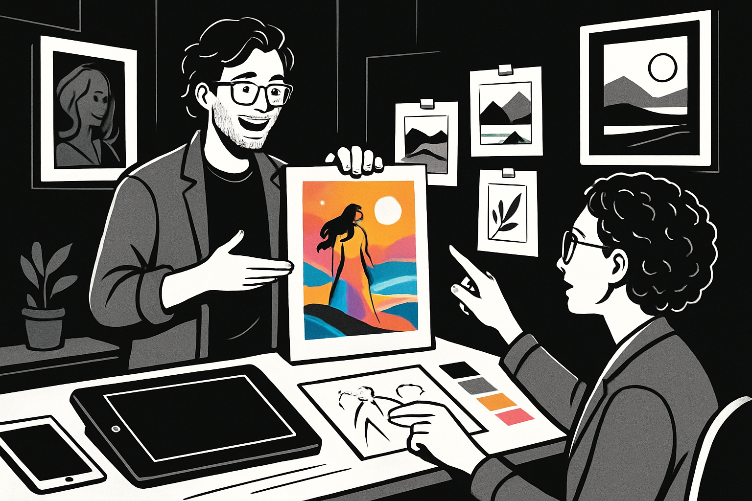 Understanding Commissioned Artwork