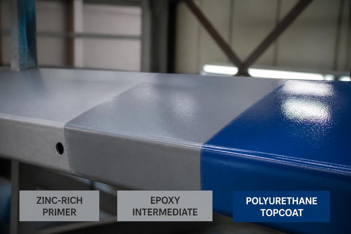 Coating system layers
