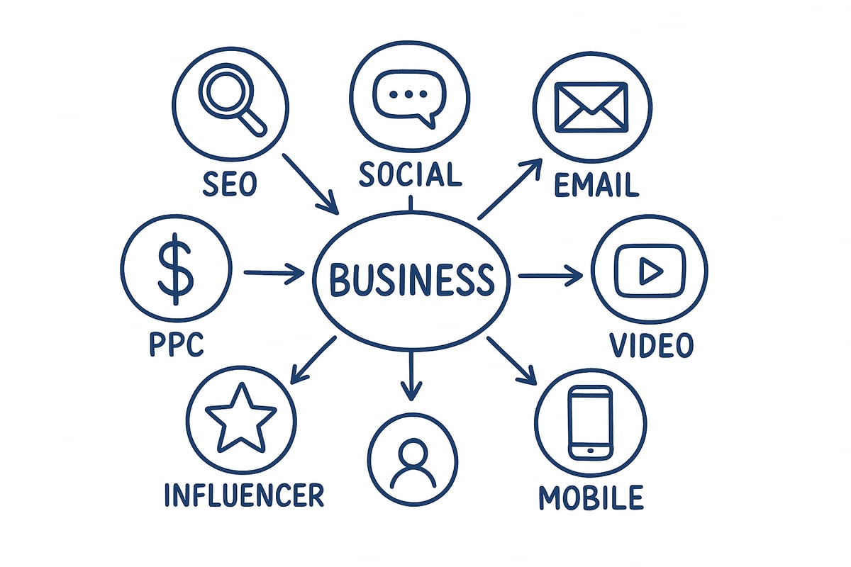 Core Digital Marketing Channels & Tactics for 2026