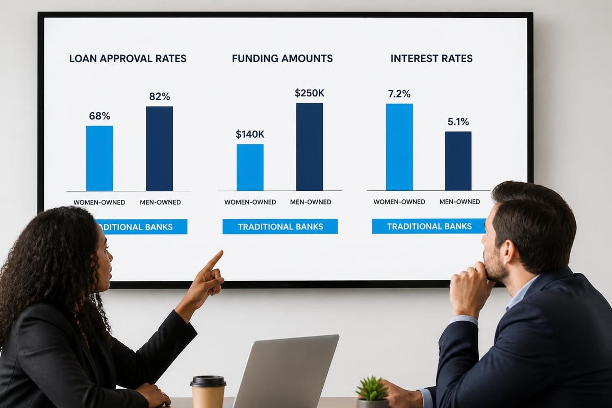 Gender disparities in small business lending