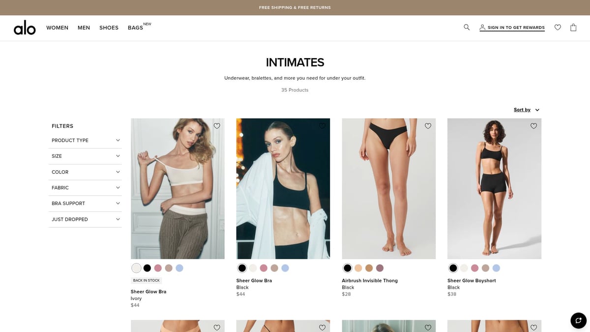 8 Best Underwear Under Leggings for Comfort and Style 2025 - ALO Airbrush Invisible Cheeky